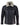 Mens Black brown Real Leather Jacket Sheepskin Collar Short Zip Button - Black