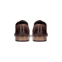 Mens Real Leather Vintage Shoes Brogues 1920s Suede Tweed Laced Shoes Smart Formal