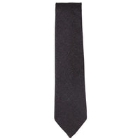 Men's Tweed Plum Herringbone Tie & Pocket Square Set