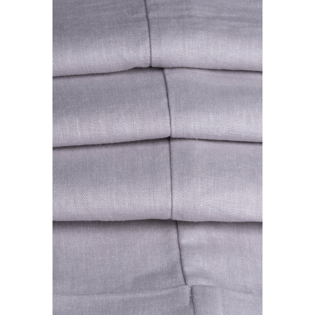 Alvari - Men's Grey Linen Classic Summer 2 Piece Suit