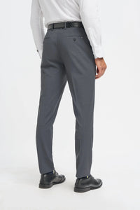 Bond - Men's Charcoal 3 Piece Tailored Fit Suit