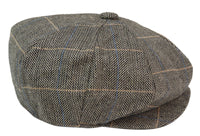 Mens 8 Panel Peaky Blinders Cap -  Cavani Albert
