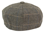 Mens 8 Panel Peaky Blinders Cap -  Cavani Albert