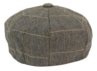 Mens 8 Panel Peaky Blinders Cap -  Cavani Albert