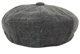 Mens Vintage Tweed Peaky Blinders Hat