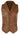 Mens Real Leather Tan Brown Black Smart Casual Gilet Waistcoat Vintage Retro-Tan