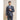 Invincible - Men's Navy Blue Pinstripe Blazer