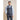 Invincible - Men's Navy Blue Pinstripe Waistcoat