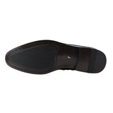 Men's Moccasin Loafers Shoes Leather Red Lined Slip On Velvet Smart Formal Shoe
