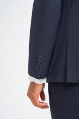 Malibu - Men's Navy 3 Piece Tailored Fit Suit