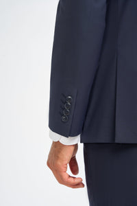 Malibu - Men's Navy 3 Piece Tailored Fit Suit