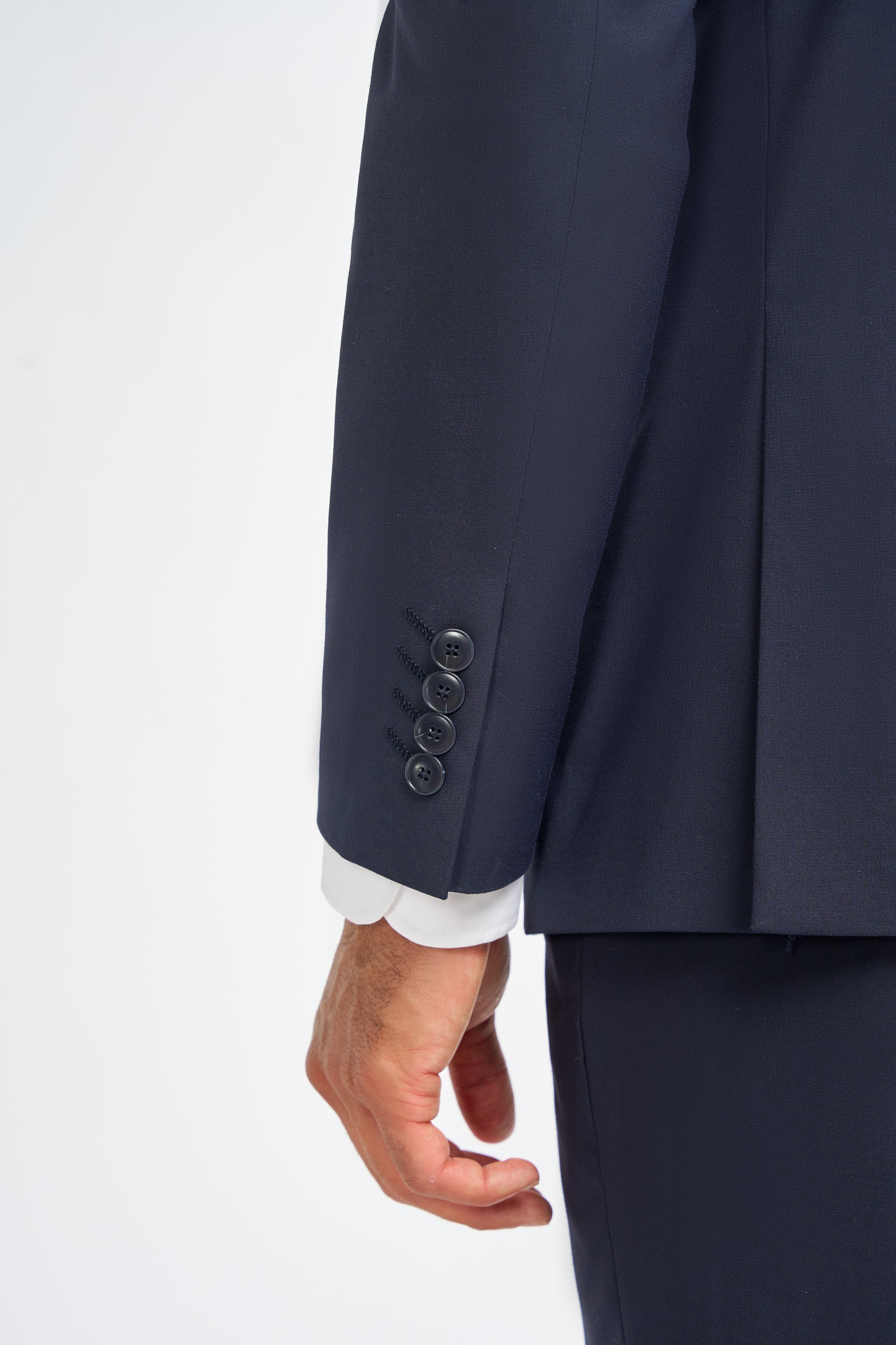 Malibu - Men's Navy 3 Piece Tailored Fit Suit