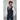 Scott - Men's Blue Tweed Checked Waistcoat