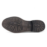 Sergio - Men's Brown Slip On Leather Chelsea Boots