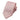 Men's Tie & Hankie Handkerchief Pocket Square Neck Tie Satin Silk Light Dusty Pink Peach